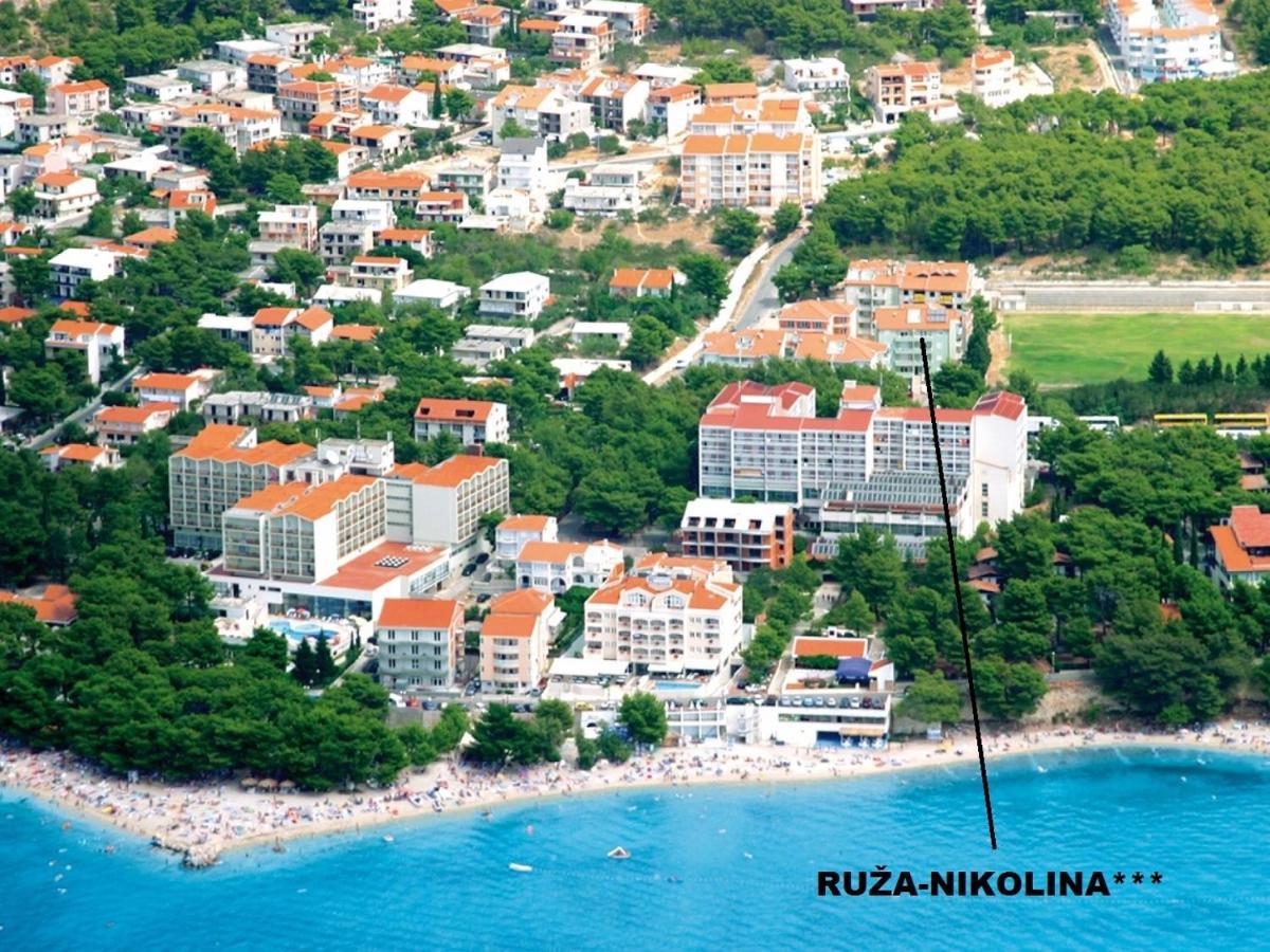Ruza&Nikolina "1" Apartmani - Baška Voda Eksteriør billede