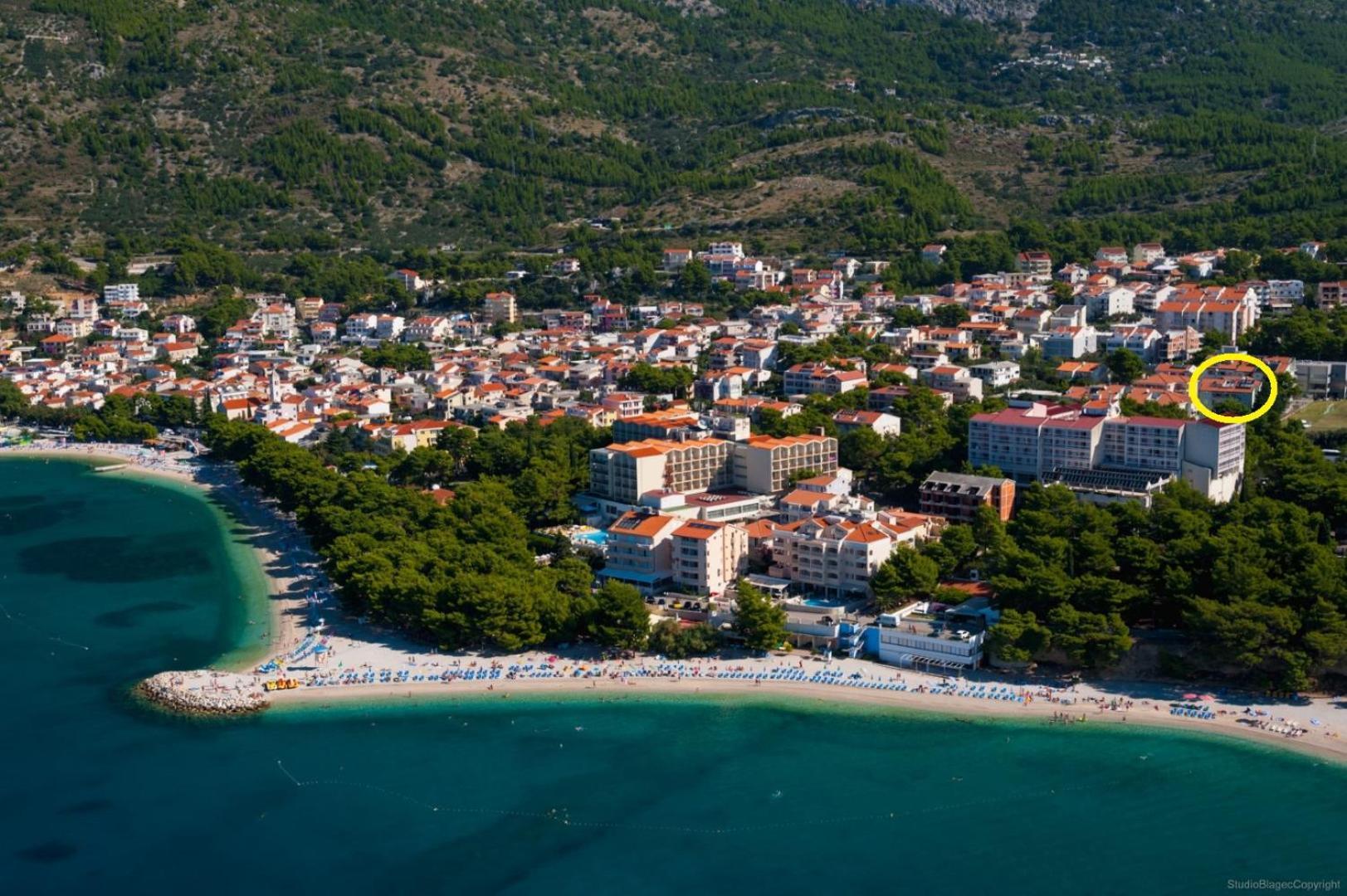 Ruza&Nikolina "1" Apartmani - Baška Voda Eksteriør billede