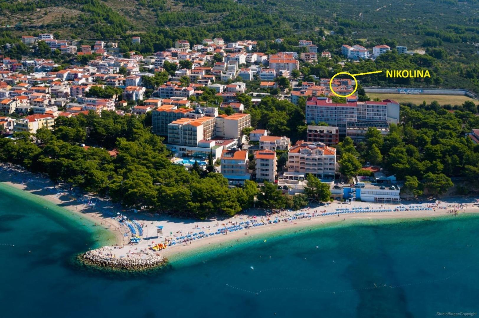 Ruza&Nikolina "1" Apartmani - Baška Voda Eksteriør billede